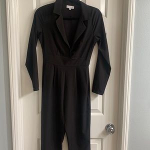 Tuxedo style romper